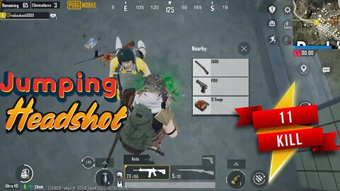 Jumping Headshot | PUBG Gameplay | Noob GAMER |