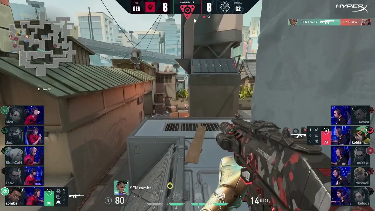 zombs with huge 1vs2 clutch