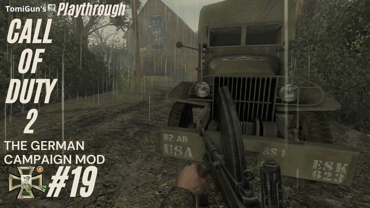 Call of Duty 2 - German Campaign mod series Part 19: Repairing the Wire (max difficulty)