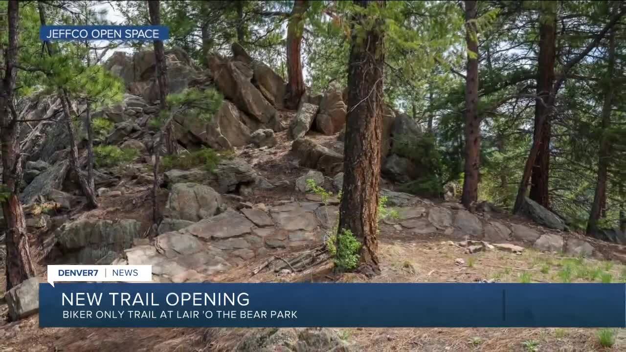 New biker-only trail opening at Lair 'O The Bear Park