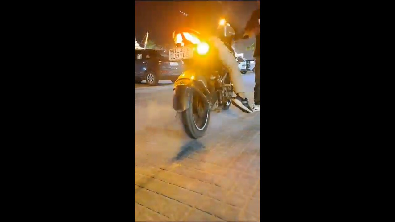 Pulser NS200 Burnout 🔥 Birthday celebration on my birthday