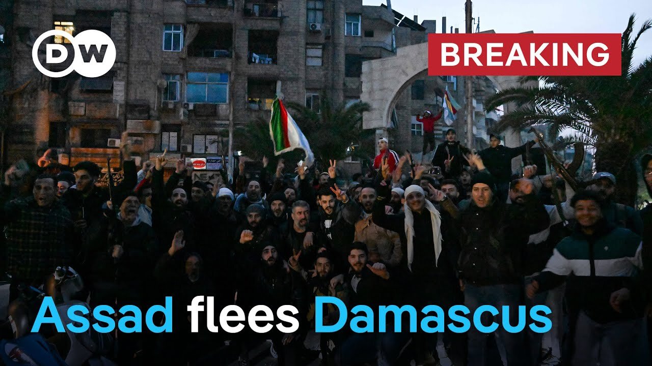 Breaking: Assad flees Syria as rebel forces enter Damascus | DW News