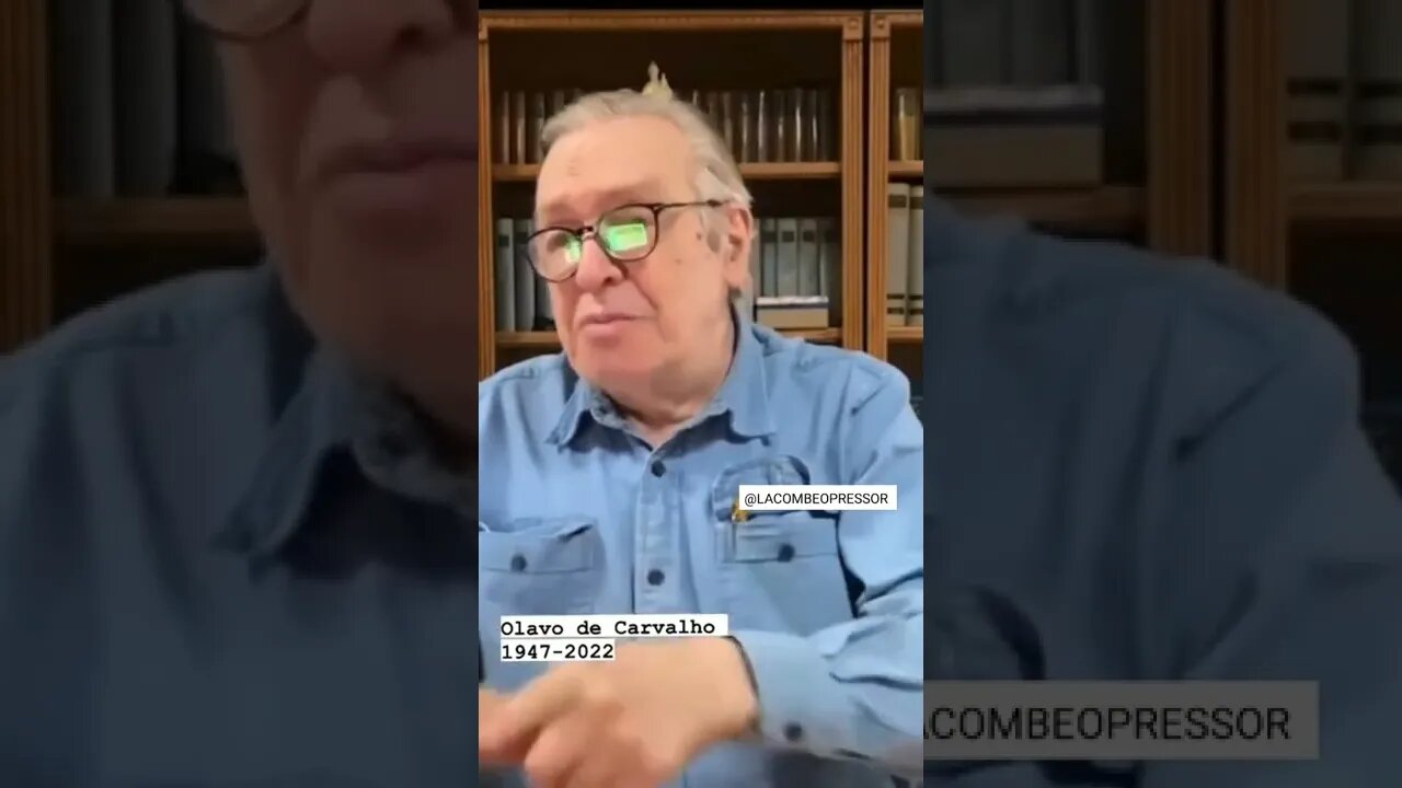 Olavo sobre lula