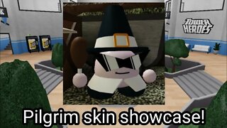 ROBLOX Tower Heroes - Pilgrim Chef Skin Showcase!