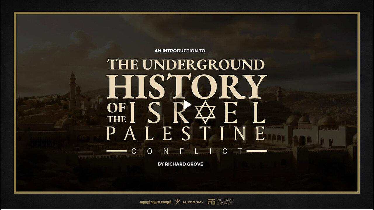 The Underground History Of The Israel-Palestine Conflict - Grand Theft World Podcast 189 Clip