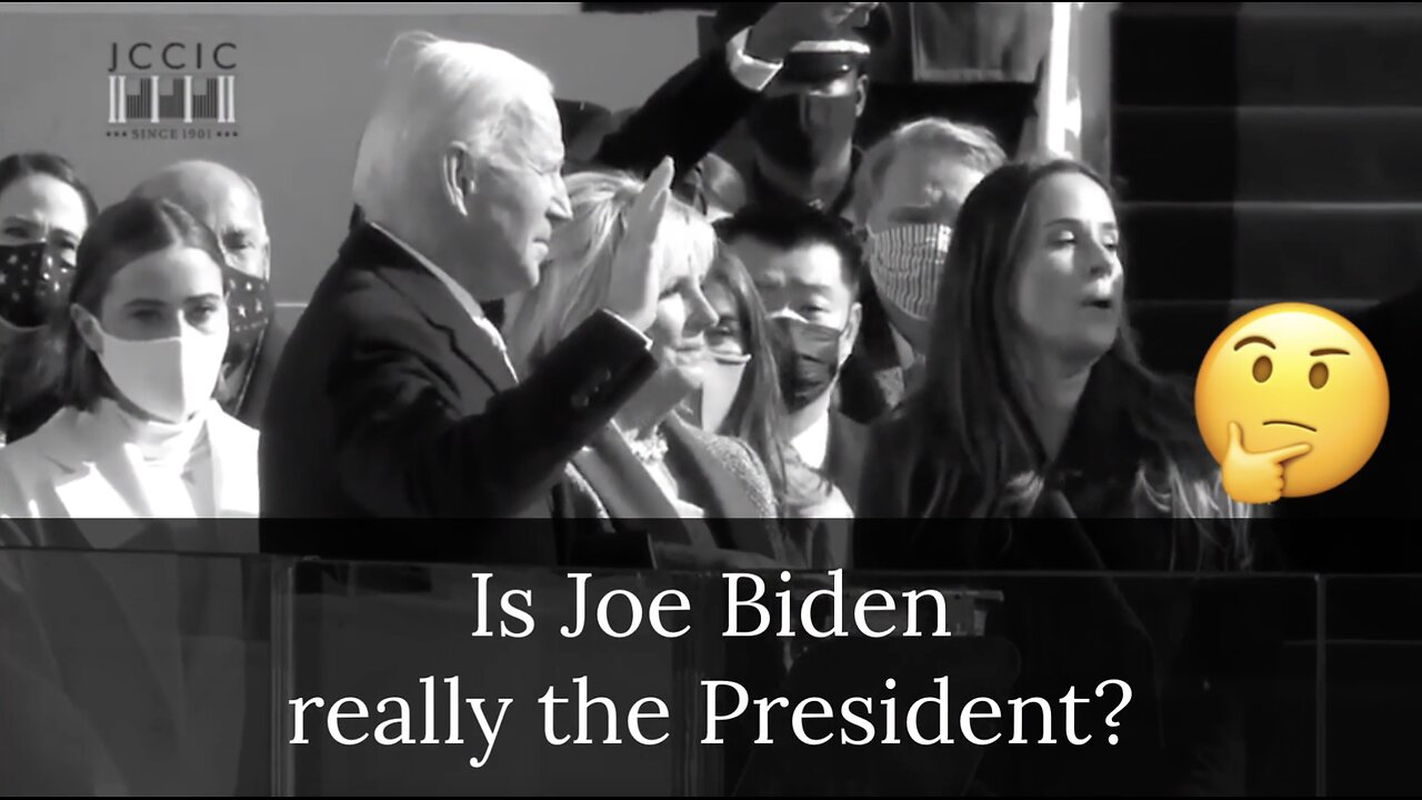 Is Joe Biden really the President? 🤔