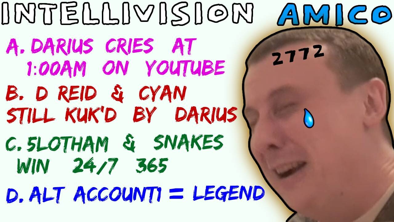 Intellivision Amico Darius Truxton Cries At 1:00AM & Said THIS About Truxton Army - 5lotham