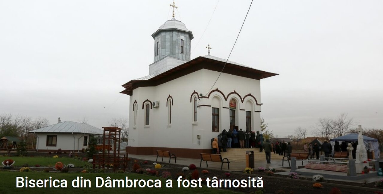 Biserica „Adormirea Maicii Domnului”, repictată si târnosită [20 nov. 2022]