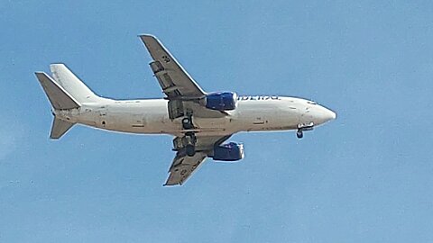 Boeing 737-300 PR-SDF vindo de Belo Horizonte para Fortaleza