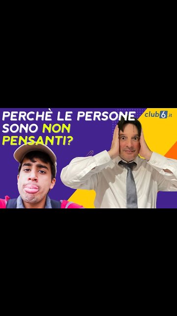 Perchè le persone sono non pensanti?