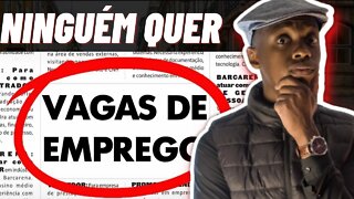 ESTÁ SOBRANDO TRABALHO EM PORTUGAL? Ninguém quer trabalhar e ganhar pouco🤷🏾‍♂️