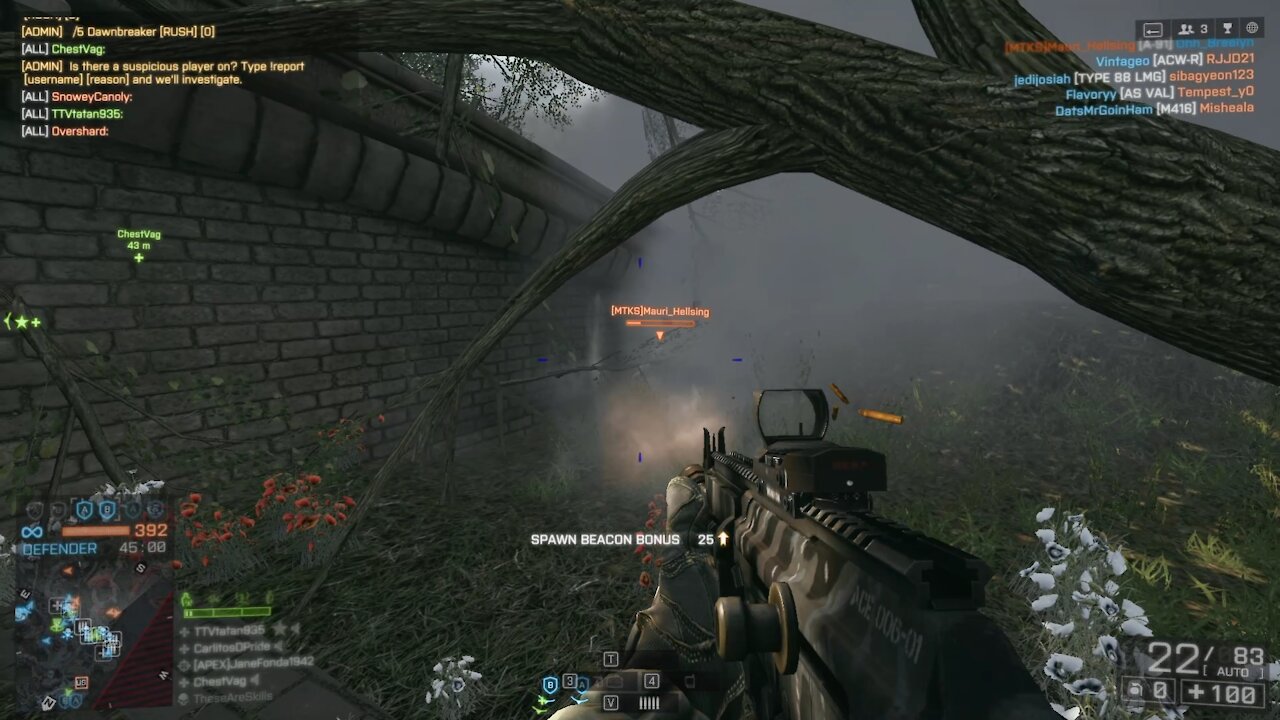 Battlefield 4 rush on Metro