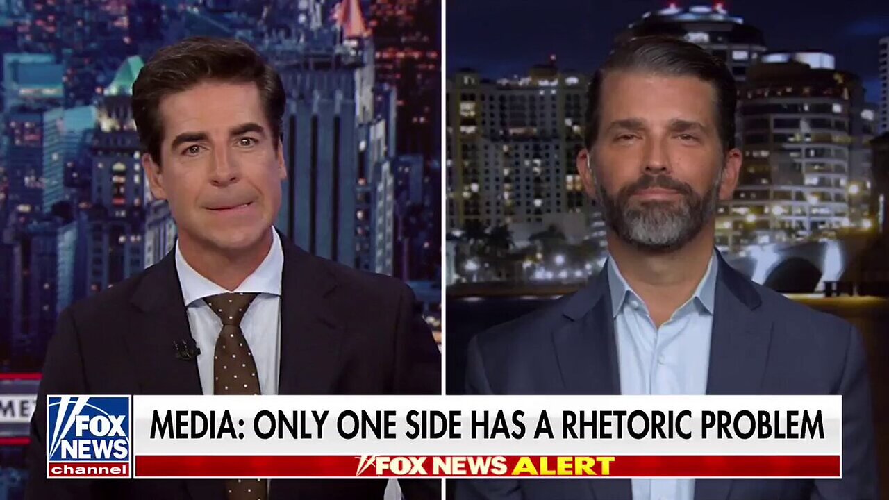 Donald Trump Jr: Leftist Media Blames Trump for the Assassination Attempt