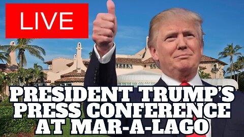 President Donald J. Trump Press Conference at Mar-a-Lago | More on Tampon Tim