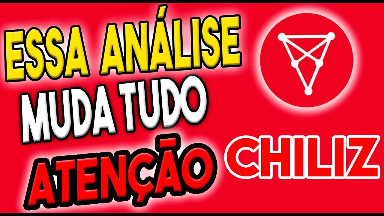 Chiliz CHZ Vai Subir MUITO! Análise Da Criptomoeda Para essa semana!