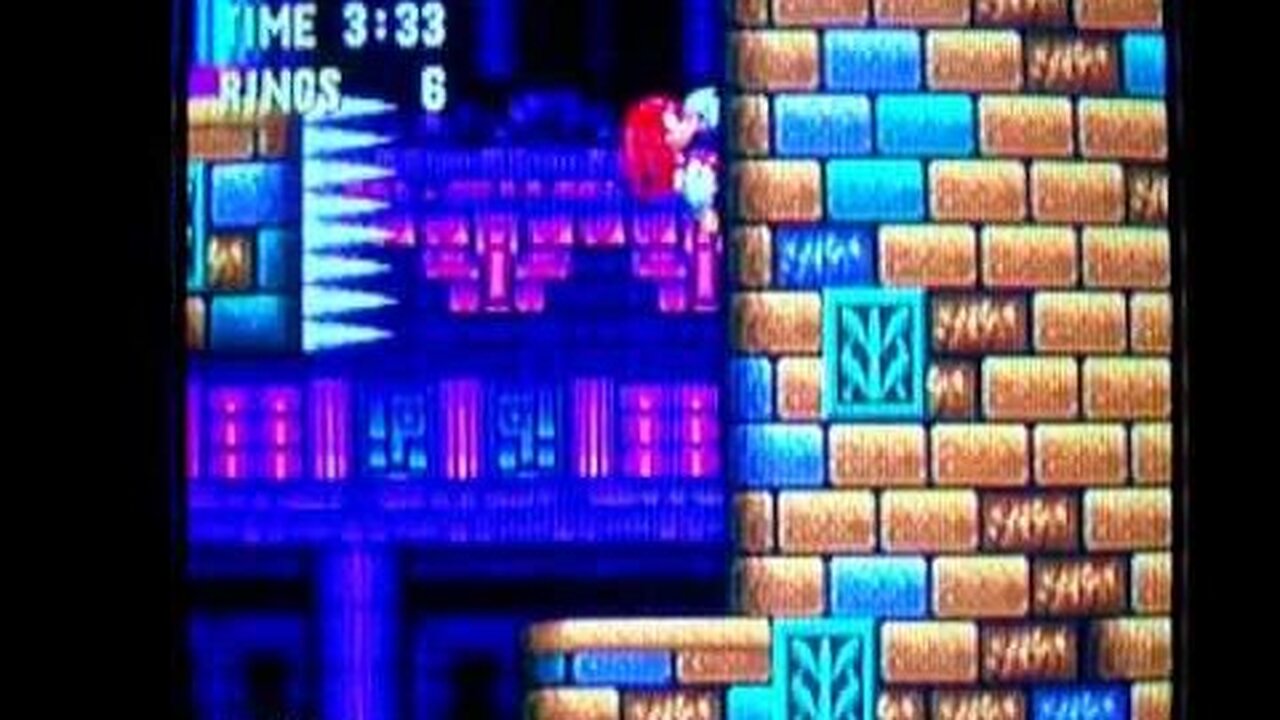 Sonic 3 & Knuckles Walkthrough (Knuckles' Side) Part 21: Glitch City