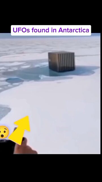 Strange Cube found in Antarctica