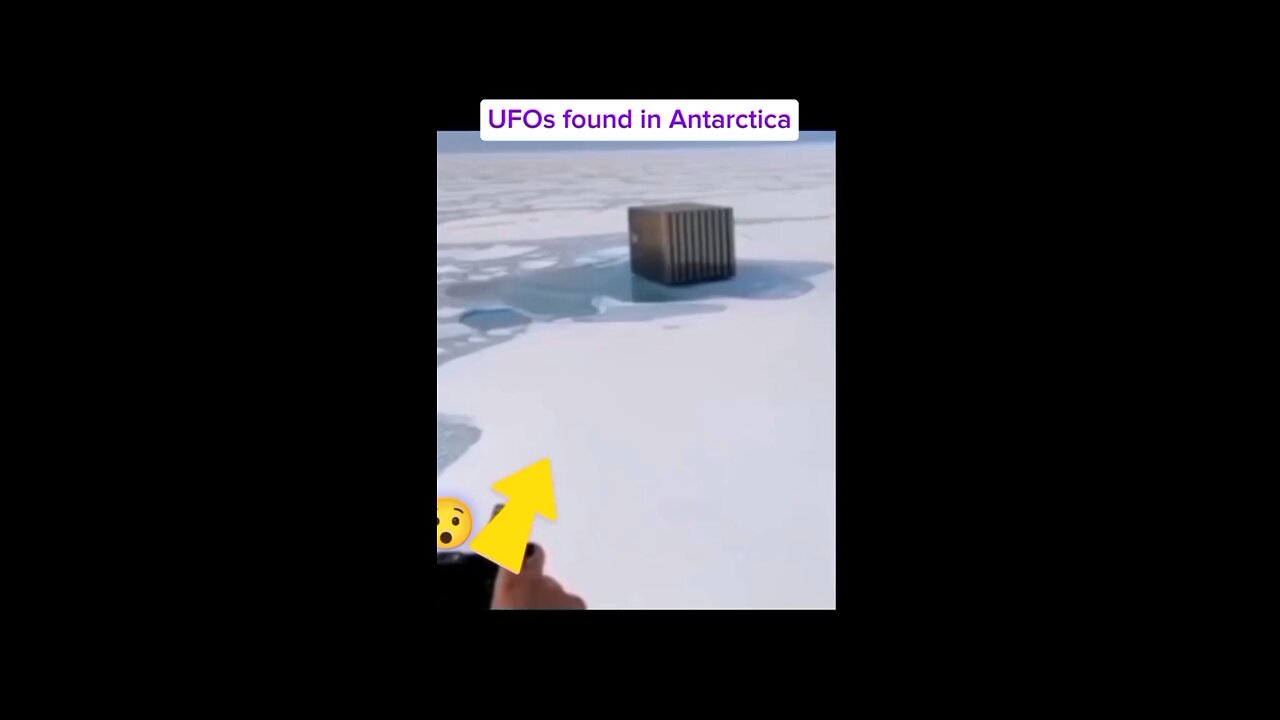 Strange Cube found in Antarctica