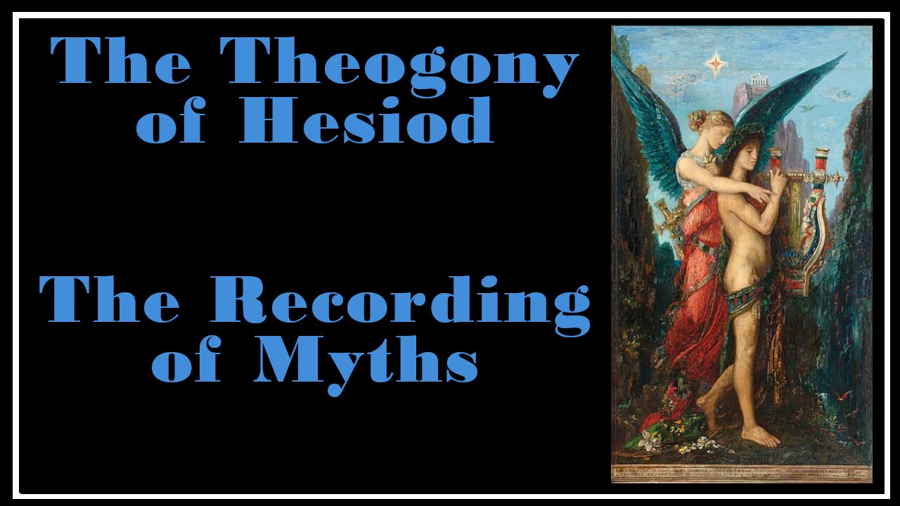 Ancient Lore: The Theogony of Hesiod -A Reading and Discussion