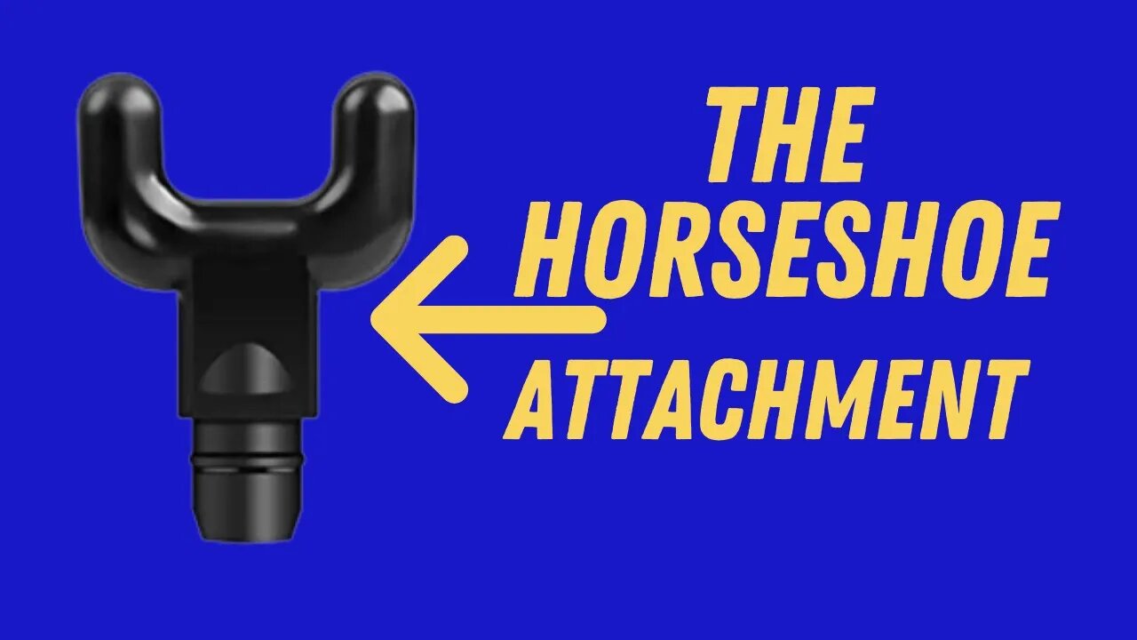 Which Massage Gun attachments to use | Horseshoe Head attachment | How to | Elite Healers Sports