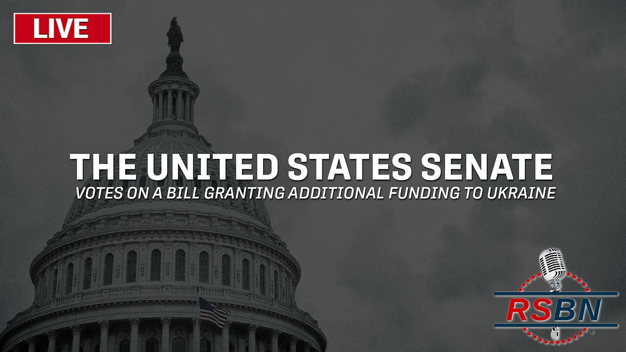 LIVE REPLAY: U.S. Senate to Vote on Ukraine Aid Bill - 2/12/24