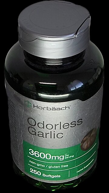 Horbäach Odorless Garlic Softgels #garlic
