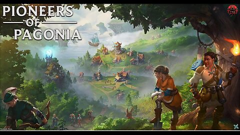 PIONEERS OF PAGONIA. GRANDE PROMESSA PARA O FIM DE ANO, CITY SKYLINE NA ERA MEDIEVAL