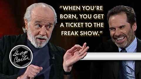 George Carlin: Most People are STUPID MORONS and are Very Easy Manipulated! [2001]