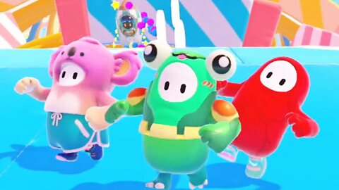 Fall Guys: Só os Novos Desafios da 4ª Temporada (Sapo Robô)