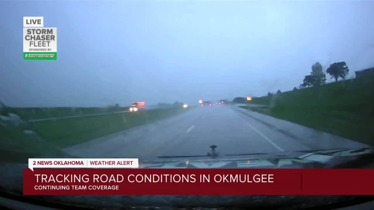 Monitoring travel conditions in Okmulgee