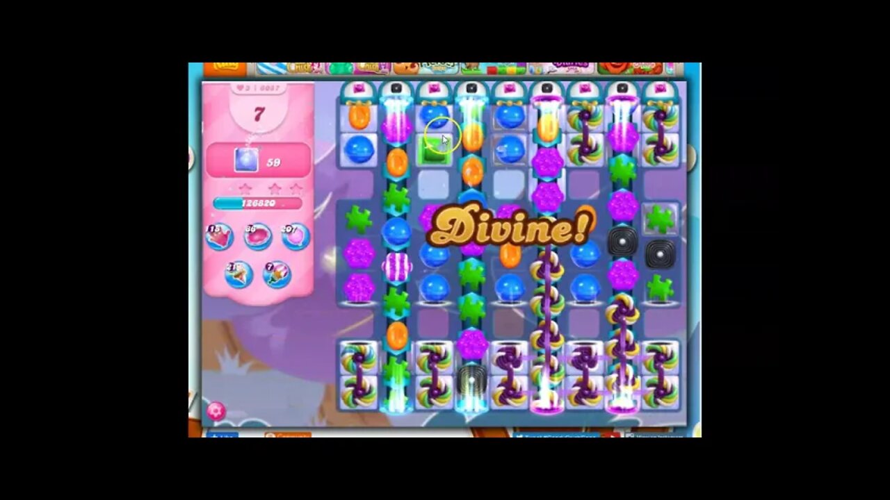 Candy Crush Level 6087 Talkthrough, 20 Moves 0 Boosters