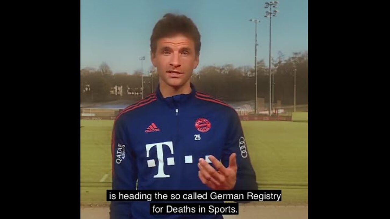 Sellout Bayern´s Thomas Müller has released this video about sudden deaths in sports