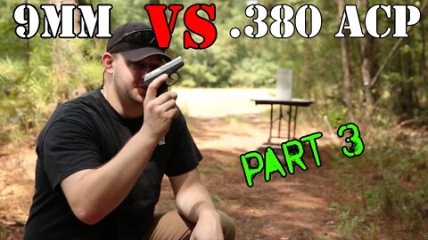 9mm vs 380 ACP... Cinder Block Test