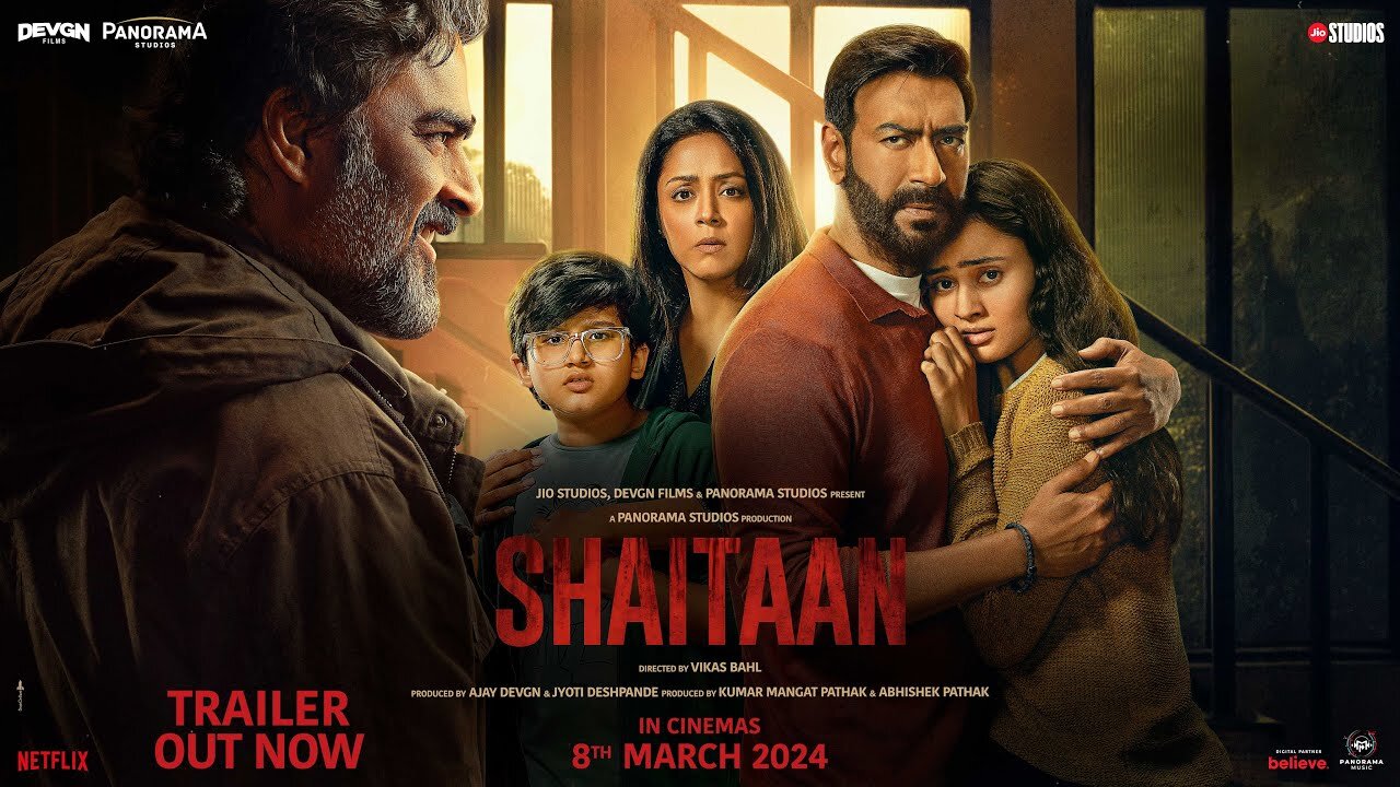 Shaitaan Trailer | Ajay Devgn, R Madhavan, Jyotika