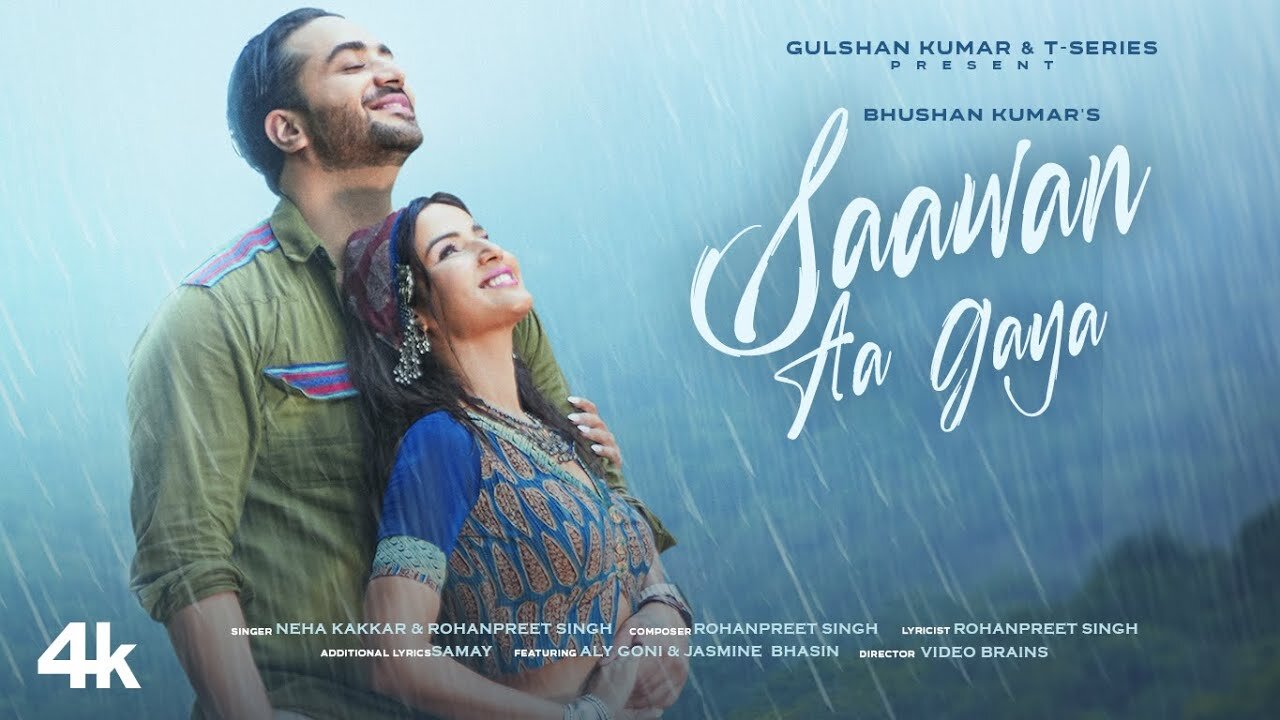 SAAWAN AA GAYA- Neha Kakkar, Rohanpreet Singh - Aly Goni, Jasmin Bhasin - Bhushan Kumar