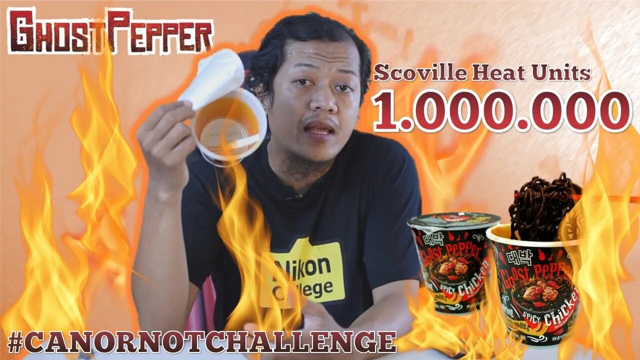 Challenge Mie Ghost Pepper, Level SHU Sejuta Bikin Muleskah? @tanboy kun