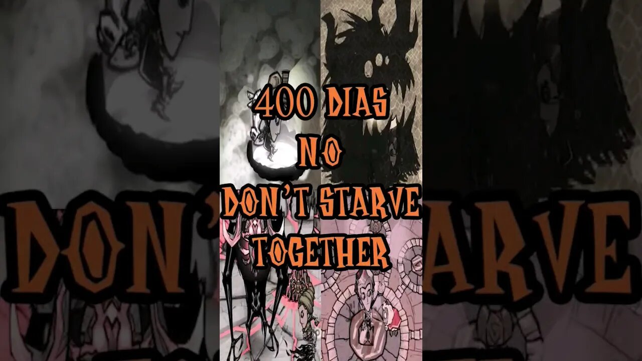 400 Dias no Don't Starve Together resumidos em 1 minuto #100dias #dontstarvetogether