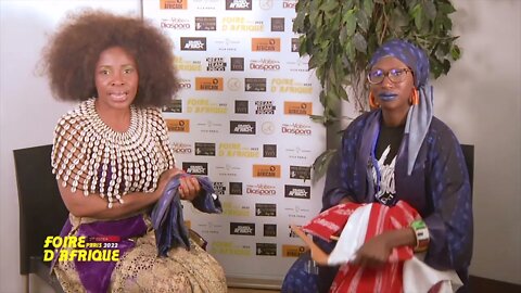 Interview de MENDJA par Yvylee Koffi - Foire d'Afrique Paris - 1ère édition