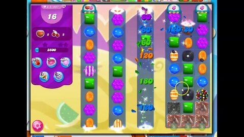 Candy Crush Level 487 Audio Talkthrough, 25 Moves 0 Boosters