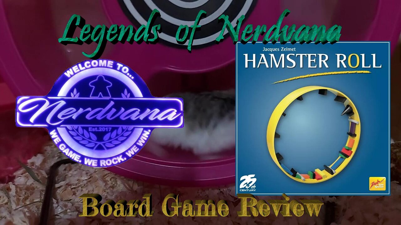 Hamster Roll Board Game Review and Playthrough