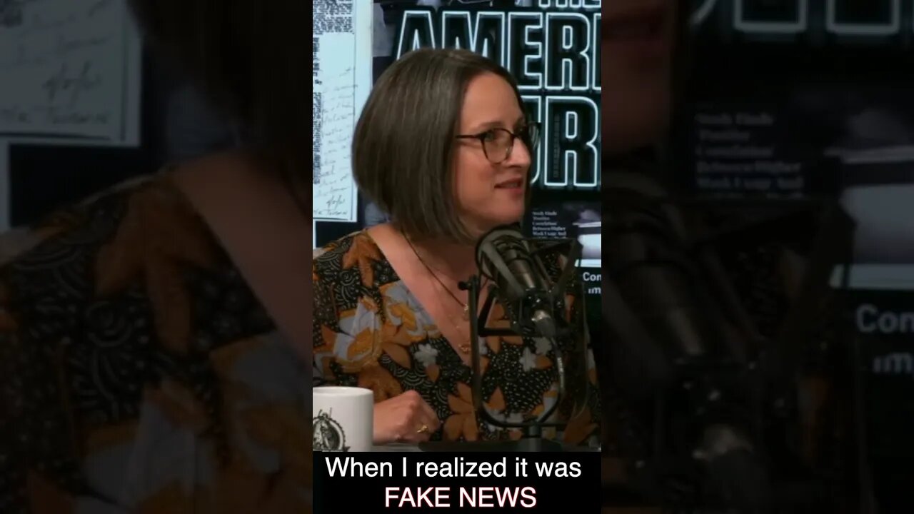 When I realized I was watching FAKE NEWS