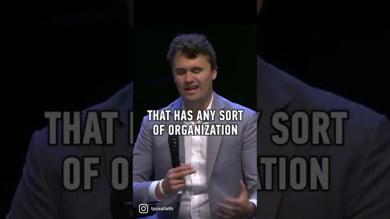 Charlie Kirk on how the Church is the last line of defense when speaking truth to culture