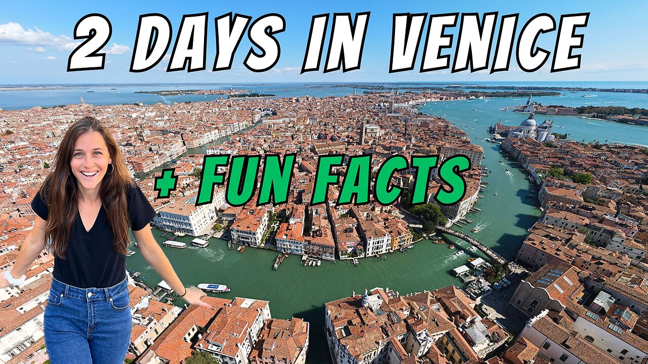 HOW TO SPEND 2 DAYS IN VENICE, ITALY | Fun Facts, Gondola Ride, Places To Visit, Travel Vlog