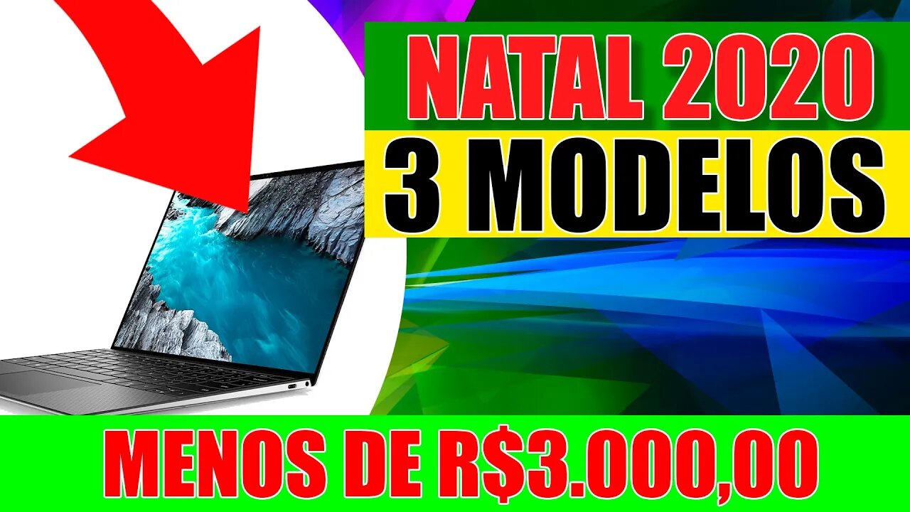 3 notebooks barato para comprar no natal 2020