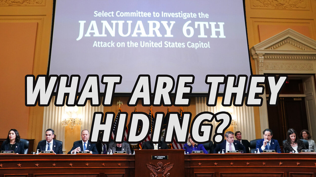 January 6 Committee Sealed All Important Videos and Documents for 50 Years