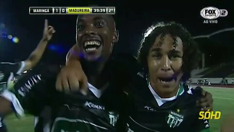 Gols Maringá PR 2 x 0 Madureira RJ Copa do Brasil 05 03 2015