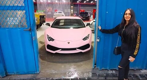 MY SISTERS LAMBORGHINI TRANSFORMATION...