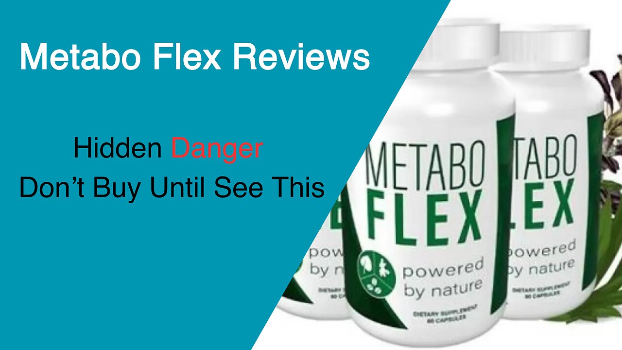 Metabo Flex Reviews Hidden Danger Don’t Buy Until See This #metaboflexreview