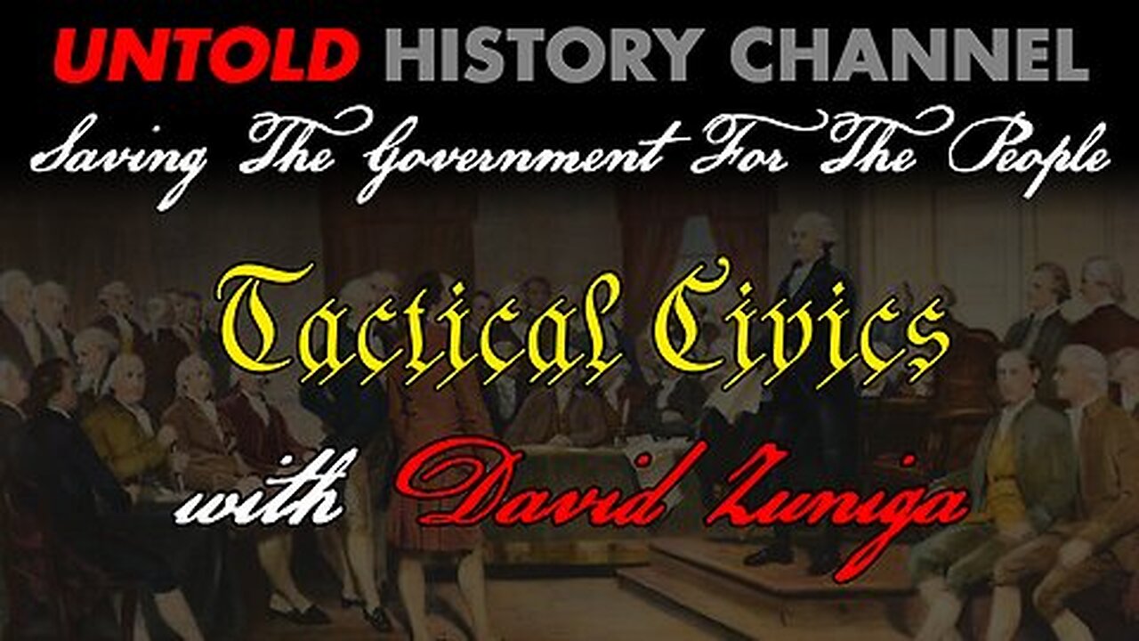 Citizen Grand Juries. Tactical Civics - With David Zuniga - Streamed on: Jun 23, 2023