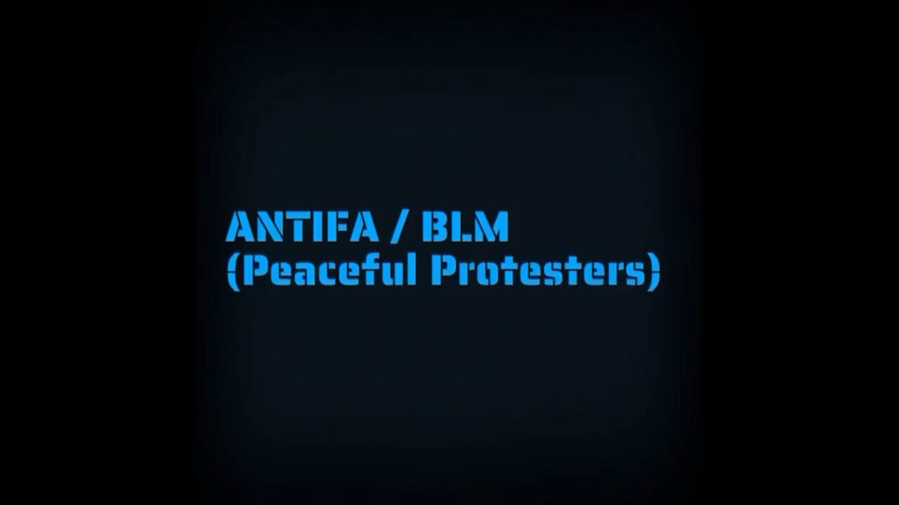 The evil that is BLM and ANTIFA
